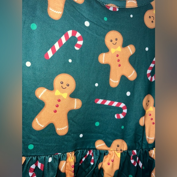 Merry Christmas 🎄 NWOT girls dress 4-5 years - Picture 7 of 8